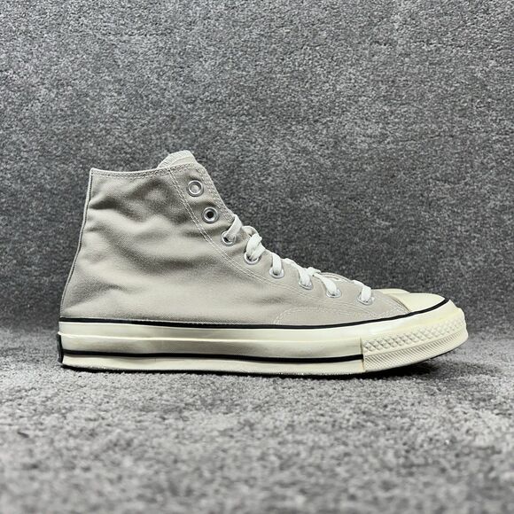 Converse Chuck 70 Vintage 172677C Mens Size 10 Gray High-Top Skate Shoes Used - Picture 1 of 13